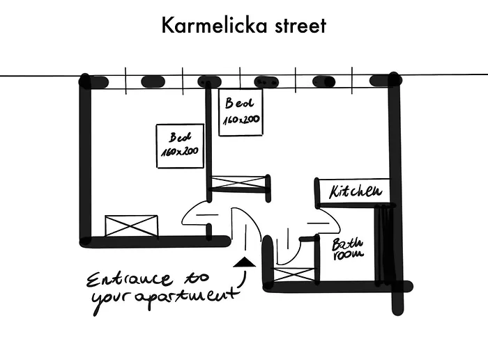 Appartamento Modern House In Old Town Numero 7 Cracovia